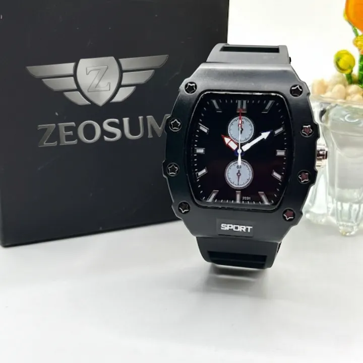 Premium Black Sport Anolog for men